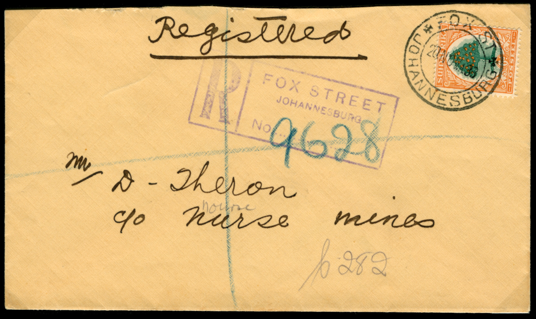 Fox Street Johannesburg Orange Tree 6d