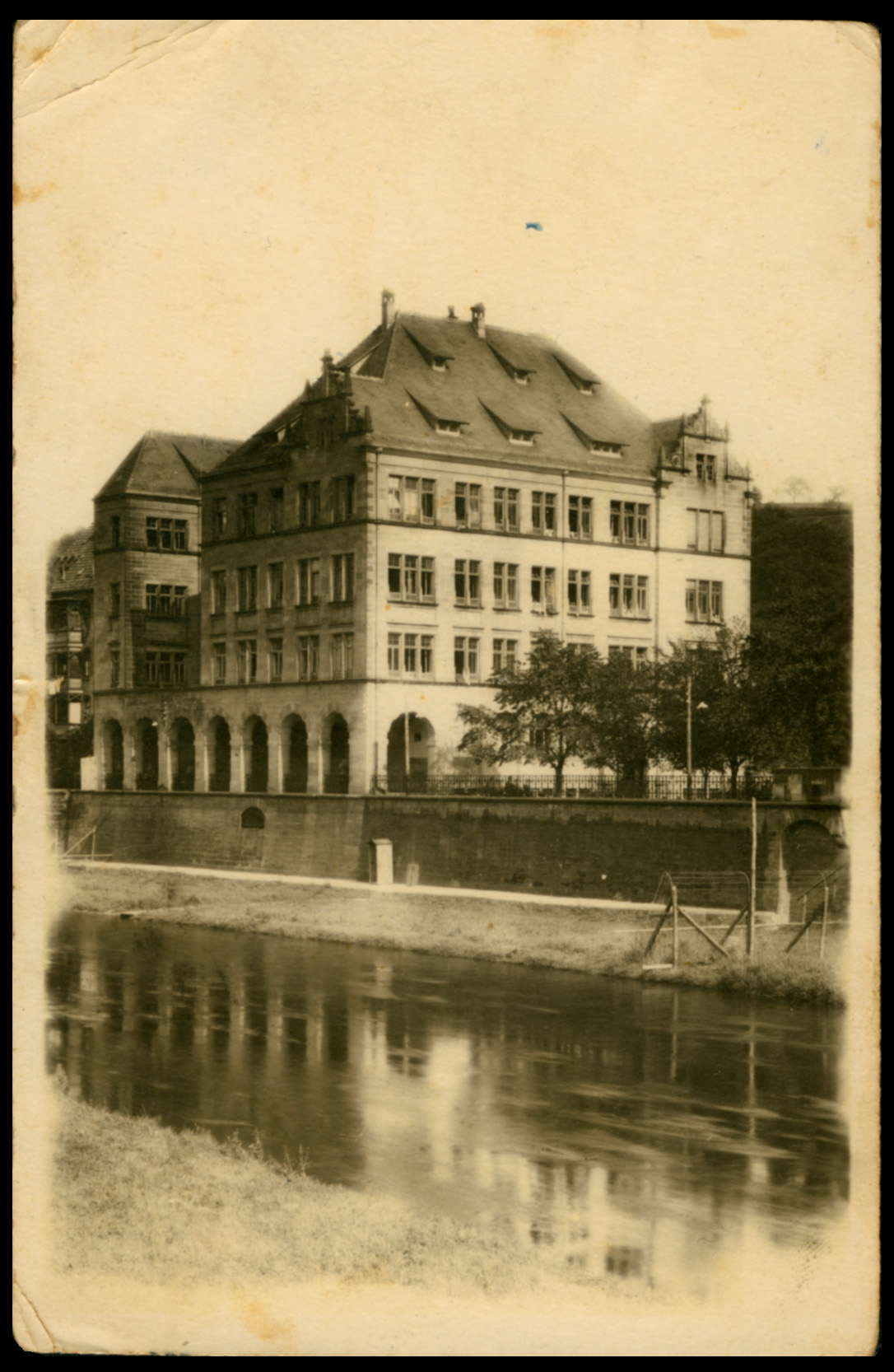 Postcard Pforzheim POW Camp 1918