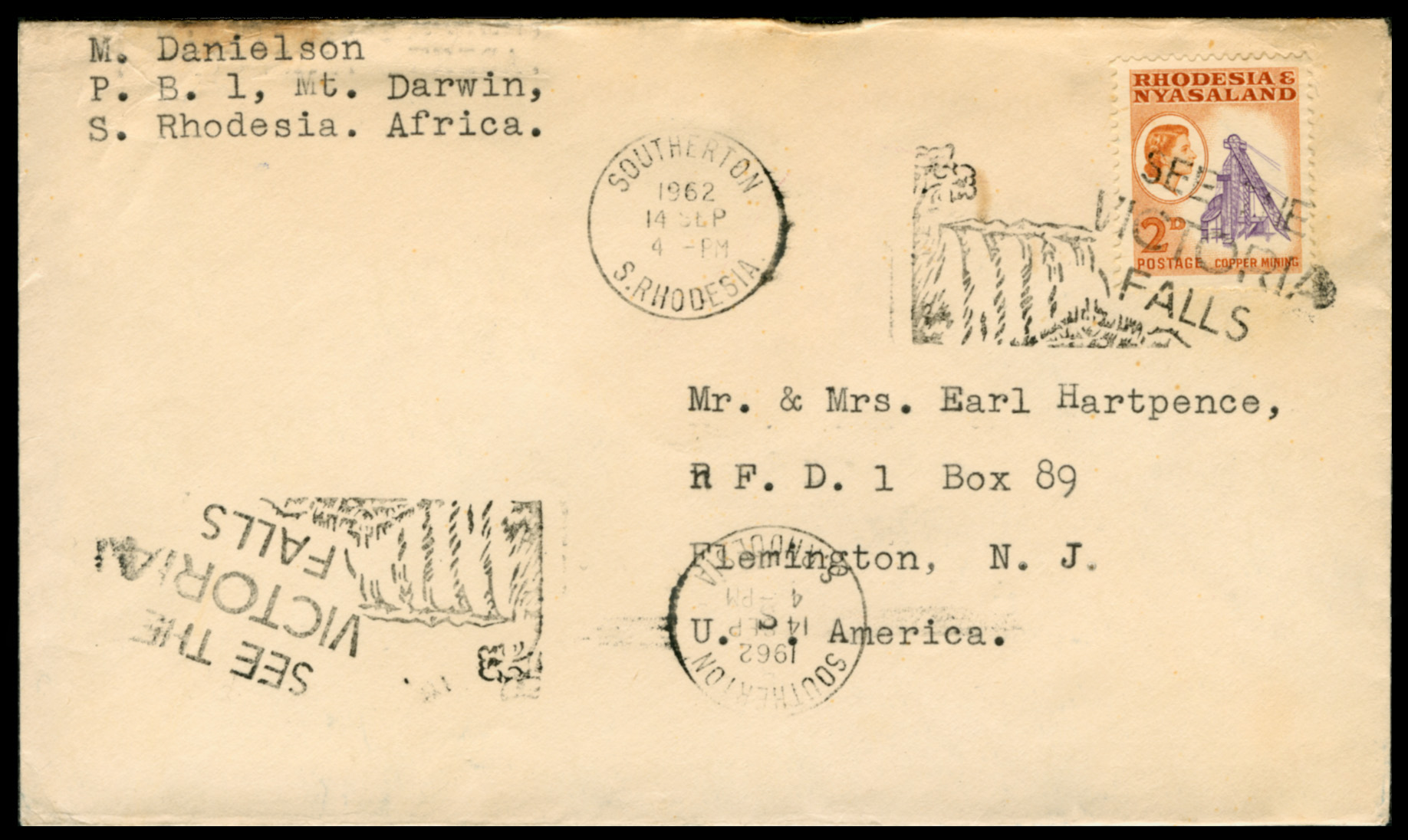 Victoria Falls Machine Canceller Sourtherton